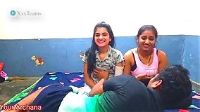 Sasur Bahu Hardcore – Amateur Threesome, 13 min