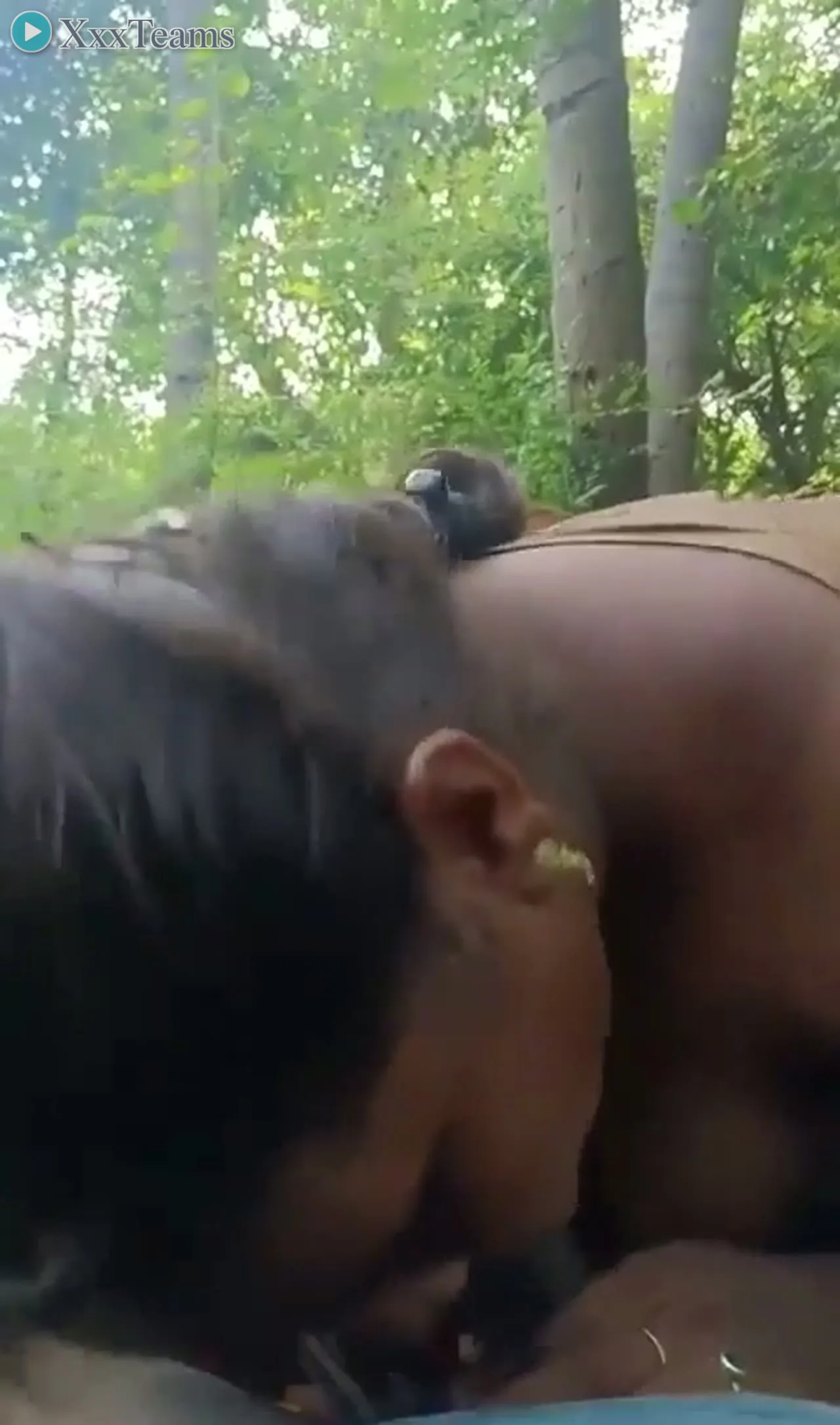 Tamil Aunty Blowjob in Jungle – scene 4