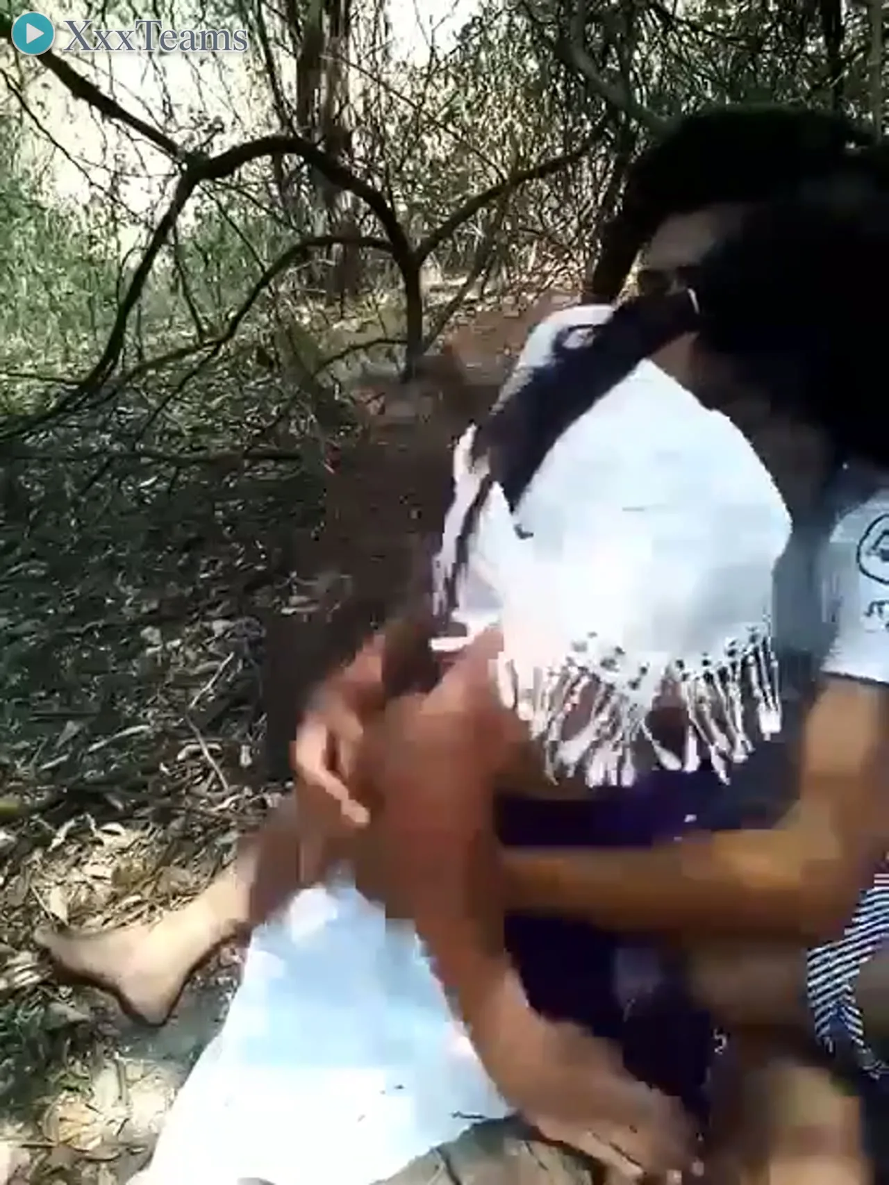 Desi Girlfriend Doggystyle in Jungle – scene 1