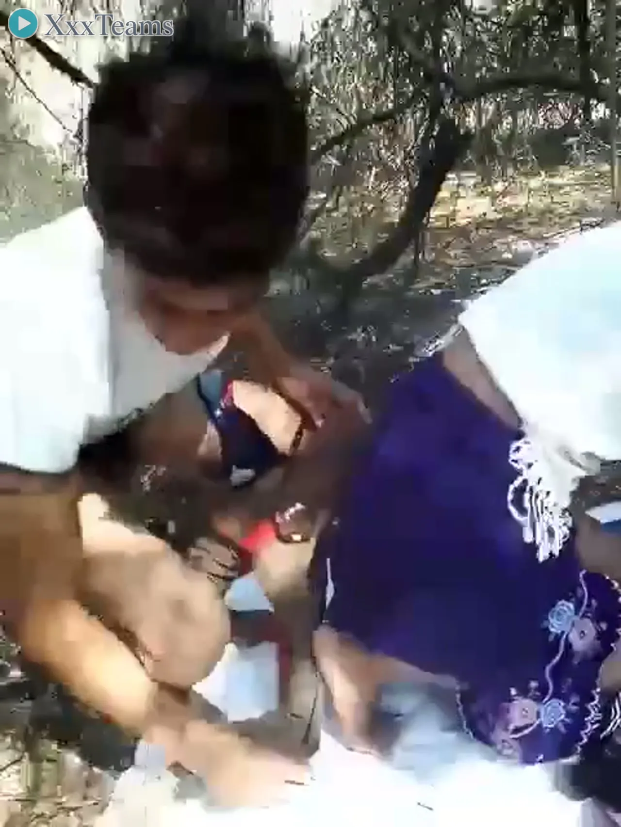 Desi Girlfriend Doggystyle in Jungle – scene 2