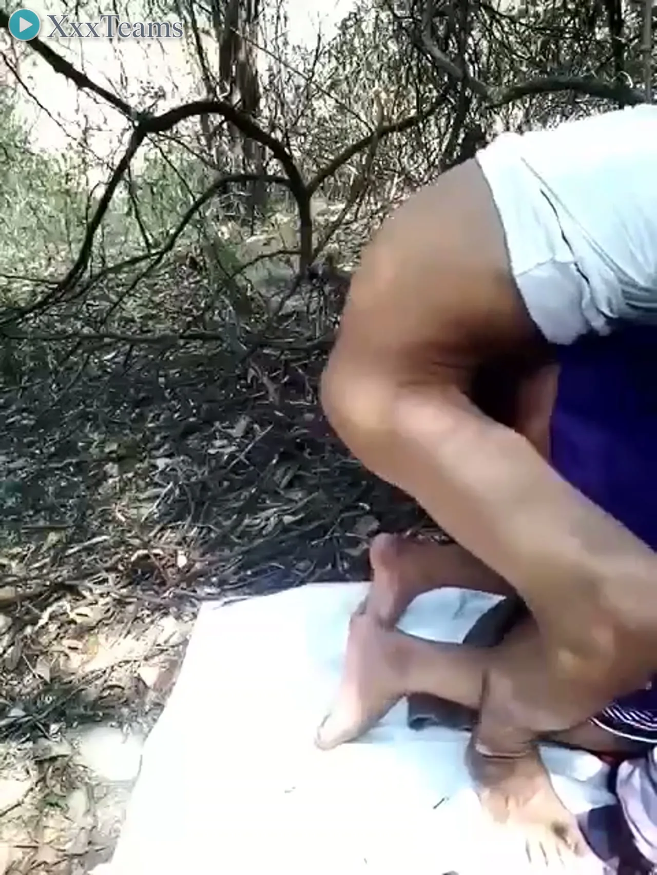 Desi Girlfriend Doggystyle in Jungle – scene 3