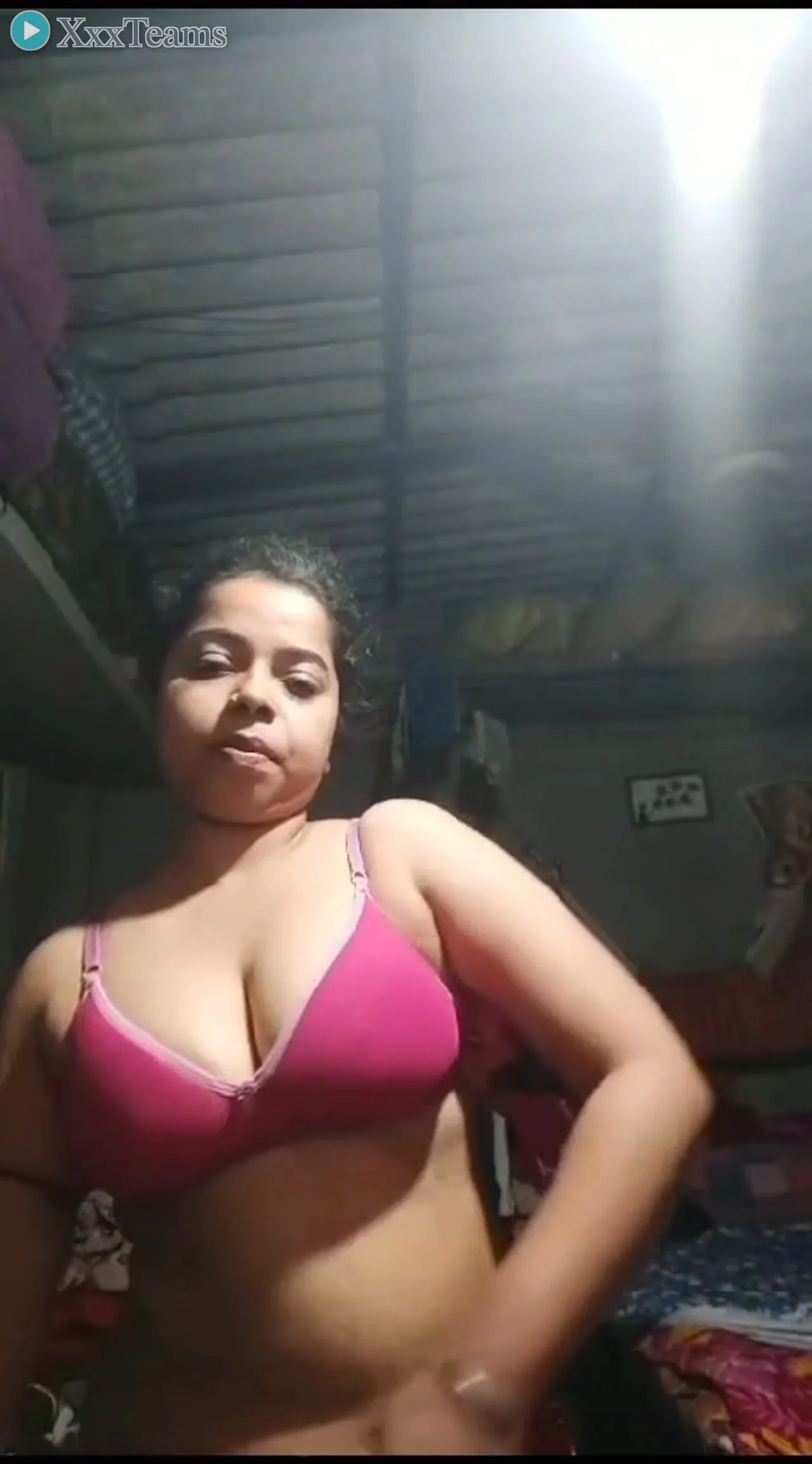 Indian Girlfriend Salwar Kameez Striptease – scene 1