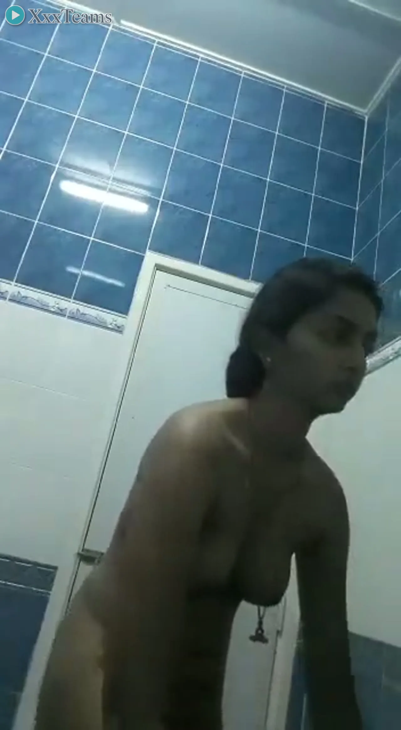 Tamil Nurse Bathroom Striptease – scene 1